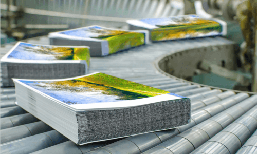 Impression industrielle de livres et prix d’impression d’un livre de 300 pages.