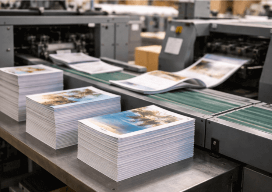 impression de livre dans une imprimerie en île de France