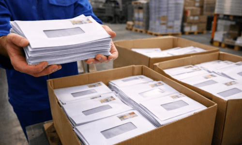 Externalisation du courrier pour entreprises avec gestion et expédition de plis en masse